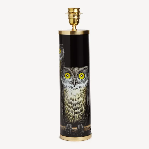 Fornasetti Base Lampada Civette Cilindrica^ Lampade E Paralumi