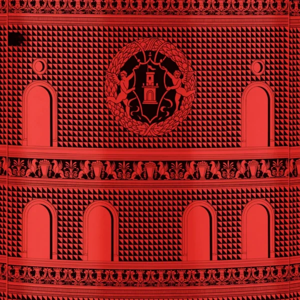 Fornasetti Consolle Alta Facciata Quattrocentesca^ Console Di Archiviazione