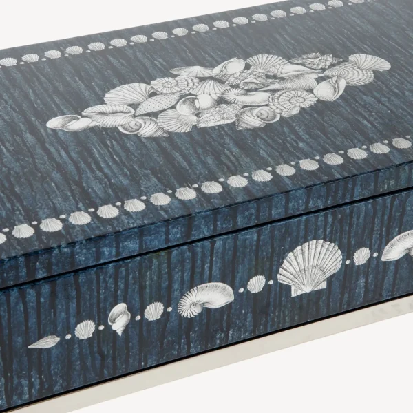 Fornasetti Consolle Con Cassetto Giro Di Conchiglie^ Console Di Archiviazione