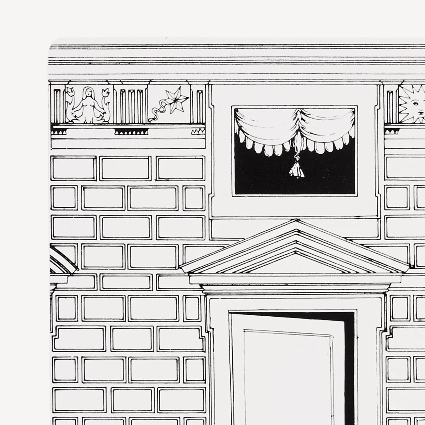 fermalibri_porta_2.webp Fornasetti Fermalibri Porta^ Fermalibri