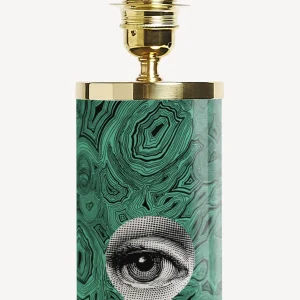 Fornasetti Lampada Serratura Su Malachite^ Lampade E Paralumi