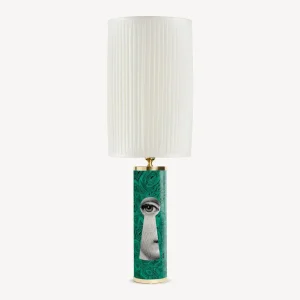 Fornasetti Lampada Serratura Su Malachite^ Lampade E Paralumi