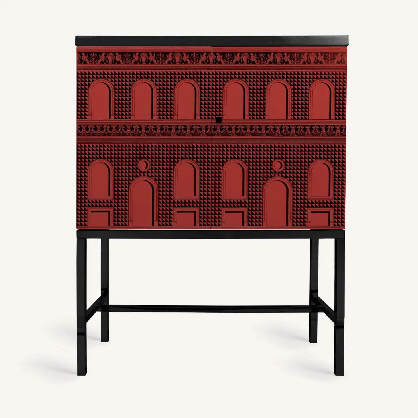 madia_piccola_rialzata_fa_0-1.webp Fornasetti Madia Piccola Rialzata Facciata Quattrocentesca^ Armadietti