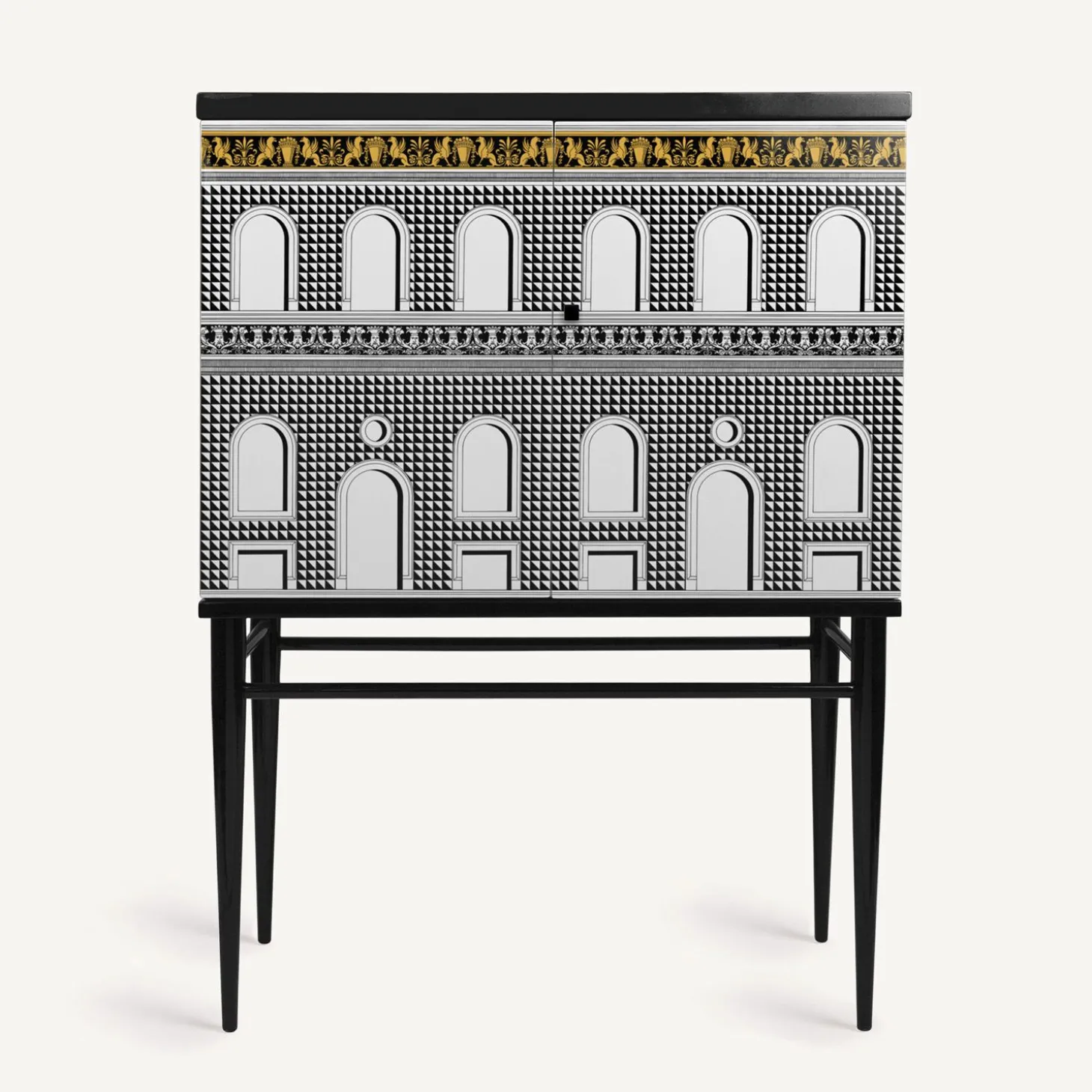 madia_piccola_rialzata_fa_0.webp Fornasetti Madia Piccola Rialzata Facciata Quattrocentesca^ Armadietti