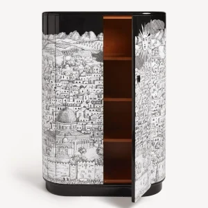 Fornasetti Mobile Curvo Gerusalemme^ Armadi Curvi
