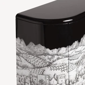 Fornasetti Mobile Curvo Gerusalemme^ Armadi Curvi