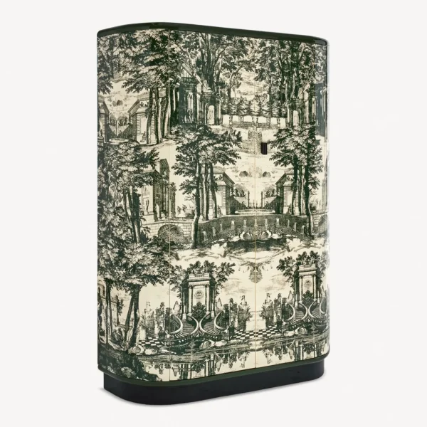 Fornasetti Mobile Curvo Giardino Settecentesco^ Armadi Curvi