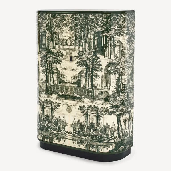 Fornasetti Mobile Curvo Giardino Settecentesco^ Armadi Curvi