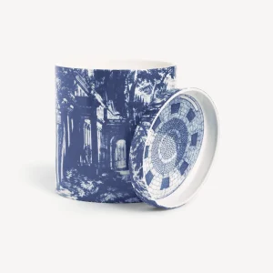 Fornasetti Nel Mentre Candela Profumata Grande - Decoro Giardino Settecentesco - Fragranza Giardino Segreto^ Candele Profumate