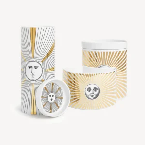Fornasetti Nel Mentre Set Di Tre Candele Profumate - Soli Decor - Fragranza Immaginazione^ Candele Profumate