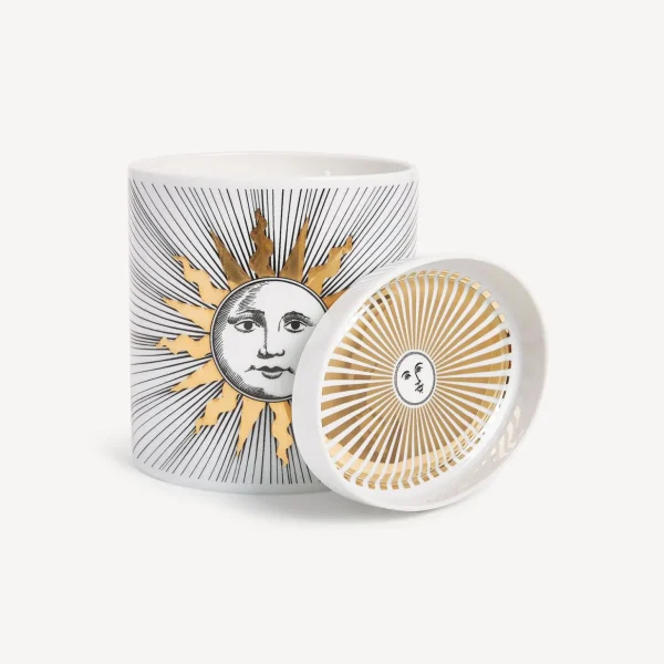 Fornasetti Nel Mentre Set Di Tre Candele Profumate - Soli Decor - Fragranza Immaginazione^ Candele Profumate