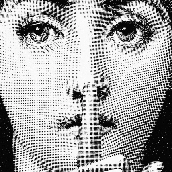 Fornasetti Pannello Silenzio^ Pannelli Decorativi
