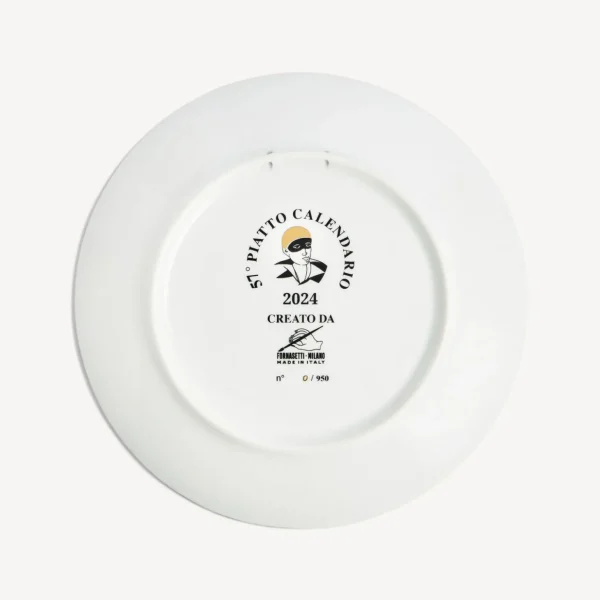 Fornasetti Piastra Del Calendario 2024^ Piatti Decorativi