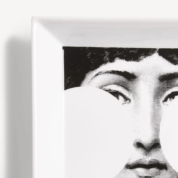 Fornasetti Piatto Quadrato Tema E Variazioni N.149^ Piatti Decorativi