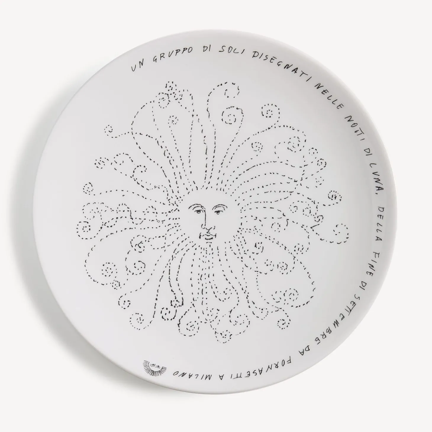 piatto_solitario_0-1.webp Fornasetti Piatto Solitario^ Piatti Decorativi