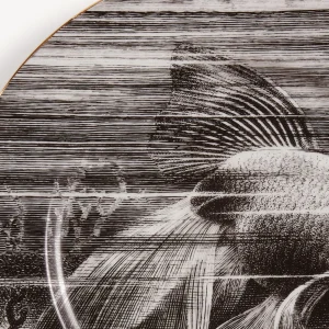 Fornasetti Placca Bordo Sirena N.4^ Piatti Decorativi