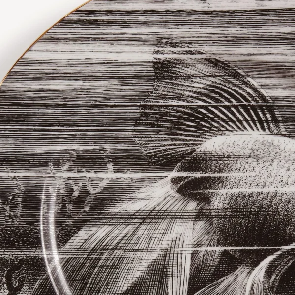Fornasetti Placca Bordo Sirena N.4^ Piatti Decorativi