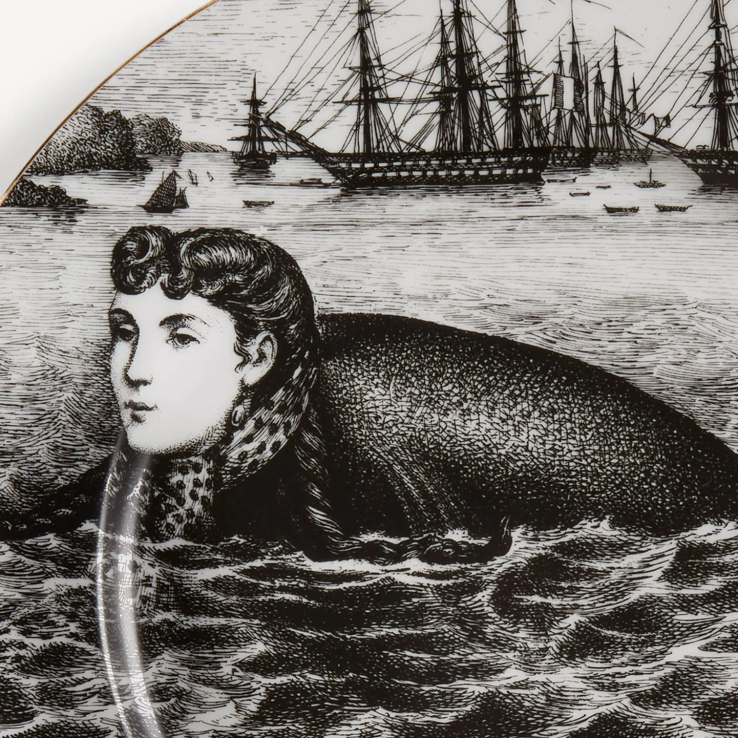 placca_cerchio_sirene_n_3.webp Fornasetti Placca Cerchio Sirene N.2^ Piatti Decorativi