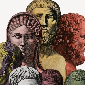 Fornasetti Portaombrelli Trompe L'Oeil Teste Antiche^ Portaombrelli