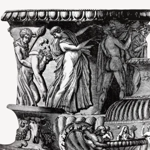 Fornasetti Portaombrelli Trompe L'Oeil Vasi Antichi^ Portaombrelli