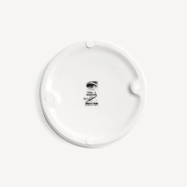 Fornasetti Posacenere Rotondo Tema E Variazioni N.363^ Posacenere Di Design
