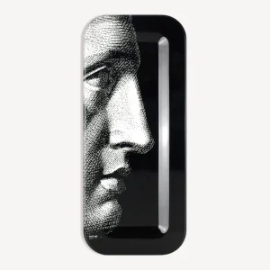 Fornasetti Profilo Vassoio Rettangolare^ Vassoi E Pliants Decorativi