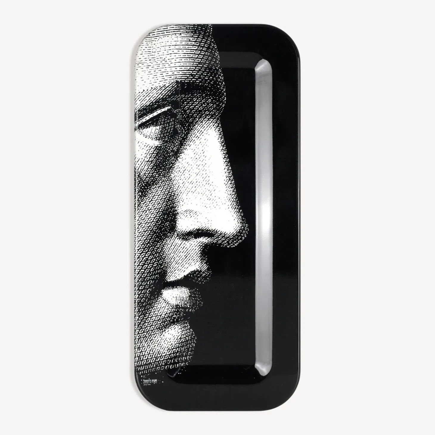 profilo_vassoio_rettangol_0.webp Fornasetti Profilo Vassoio Rettangolare^ Vassoi E Pliants Decorativi