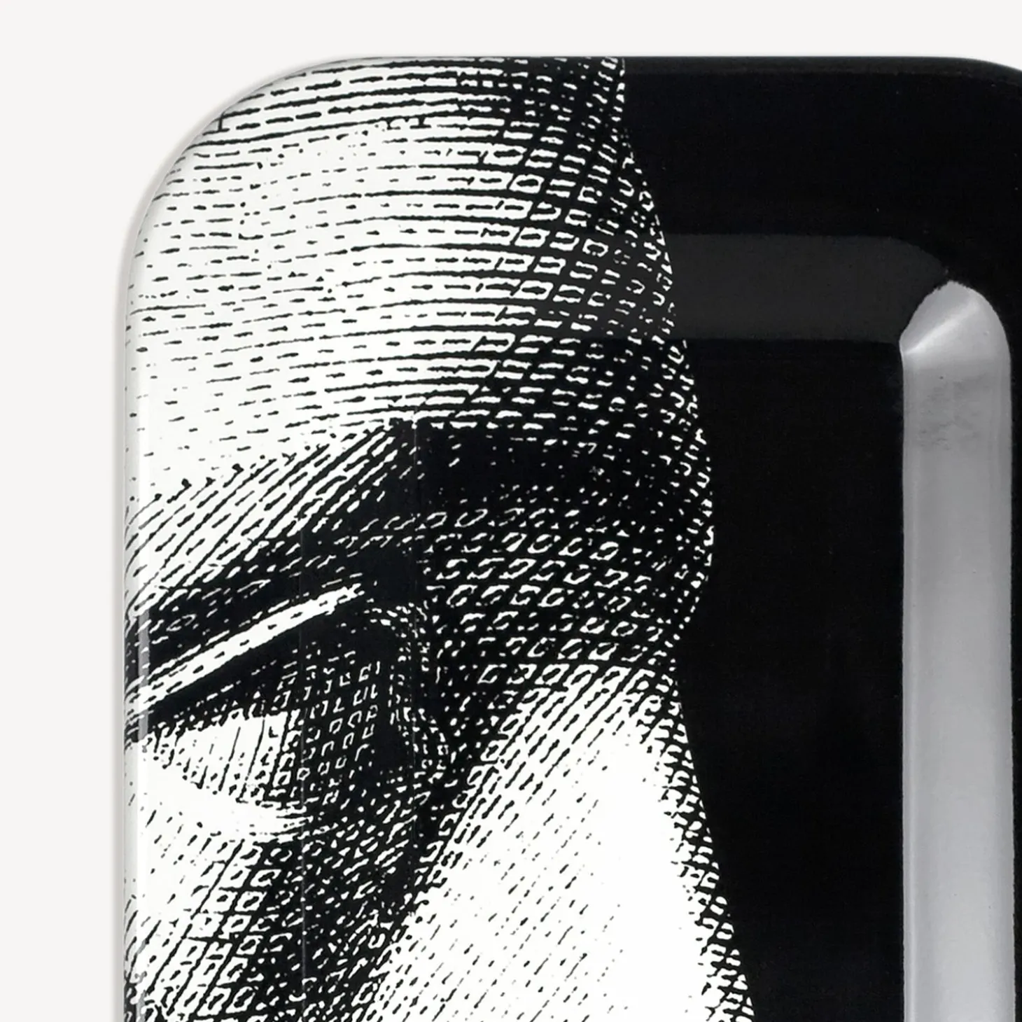 profilo_vassoio_rettangol_2.webp Fornasetti Profilo Vassoio Rettangolare^ Vassoi E Pliants Decorativi
