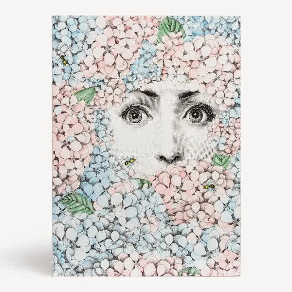 Fornasetti Scatola In Legno Ortensia^ Scatole Per Guanti