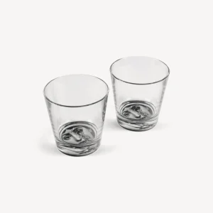 Fornasetti Set 2 Bicchieri Tema E Variazioni^ Bicchieri E Sottobicchieri