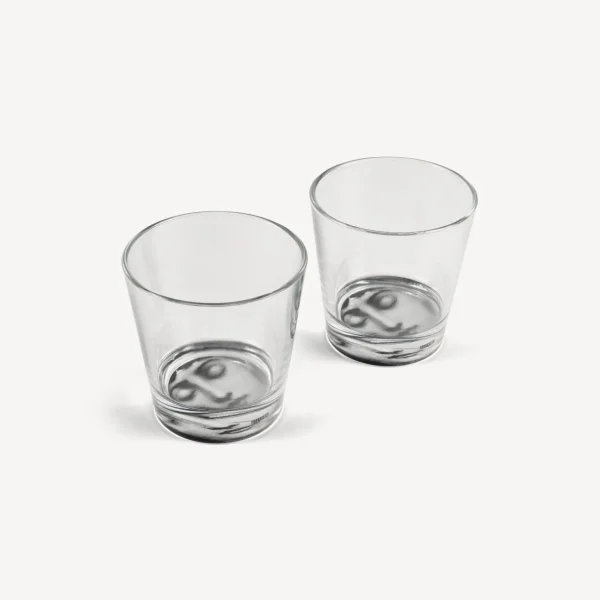 Fornasetti Set 2 Bicchieri Tema E Variazioni^ Bicchieri E Sottobicchieri