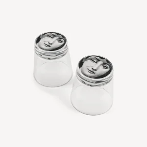Fornasetti Set 2 Bicchieri Tema E Variazioni^ Bicchieri E Sottobicchieri