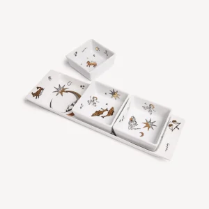 Fornasetti Set Antipasti Astronomici^ Set Di Antipasti E Centrotavola