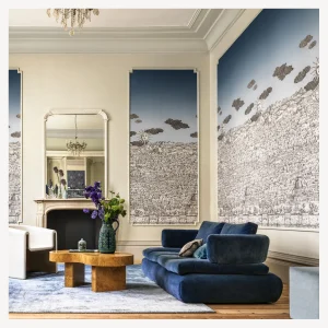 Fornasetti Sfondo Di Vista Mediterranea^ Sfondo