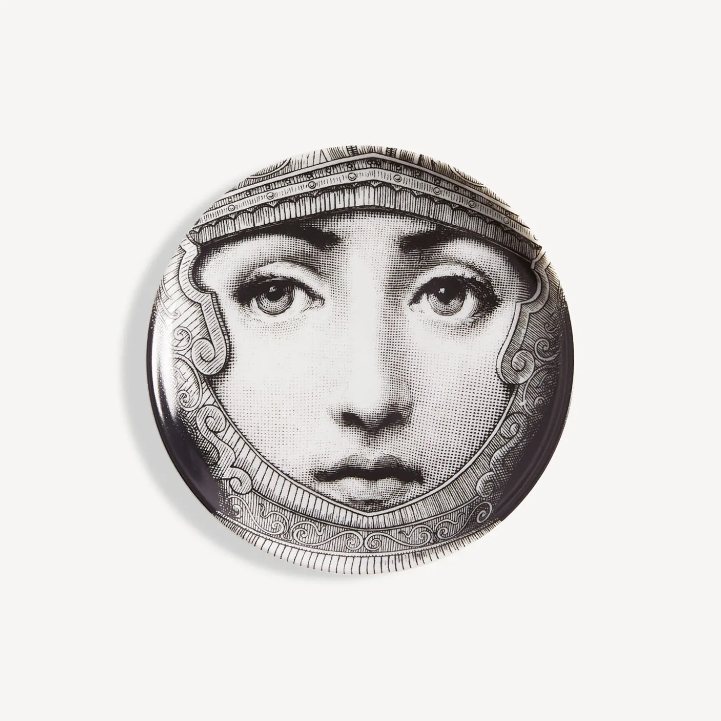 sottobicchiere_tema_e_var_0-7.webp Fornasetti Sottobicchiere Tema E Variazioni N.95^ Bicchieri E Sottobicchieri