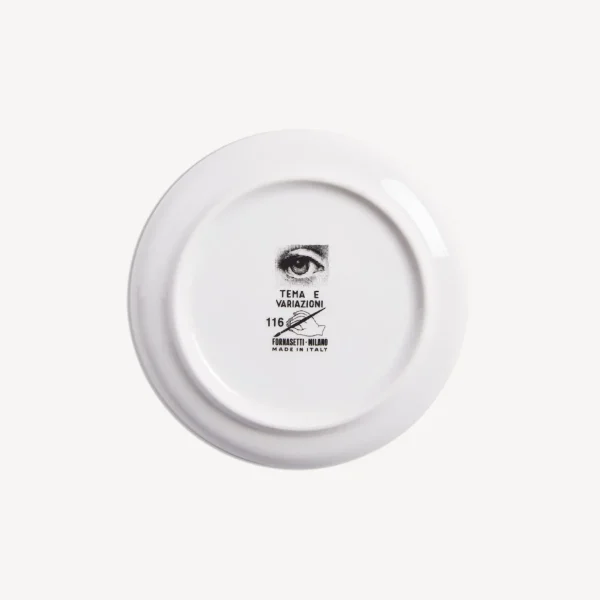 Fornasetti Sottobicchiere Tema E Variazioni N.116^ Bicchieri E Sottobicchieri