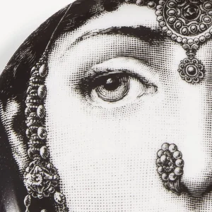 Fornasetti Sottobicchiere Tema E Variazioni N.228^ Bicchieri E Sottobicchieri