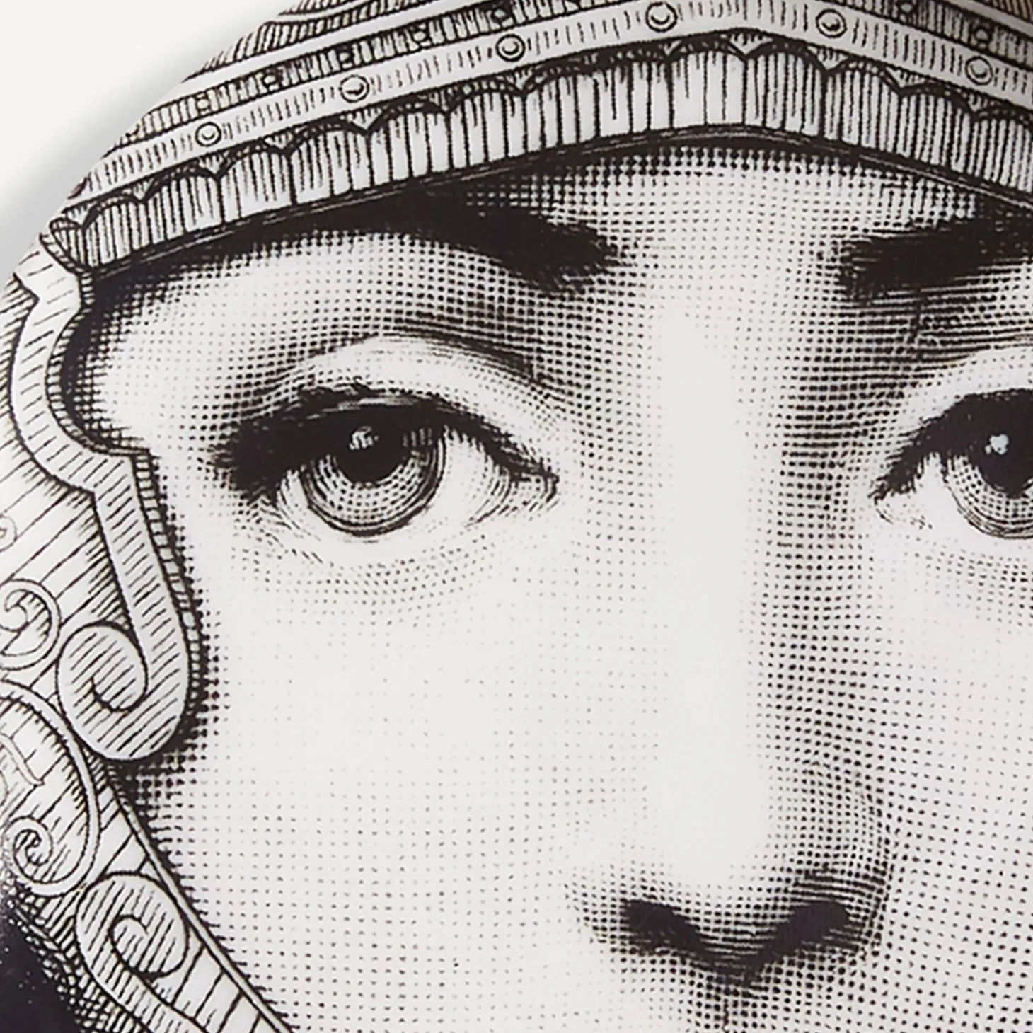 sottobicchiere_tema_e_var_3-7.webp Fornasetti Sottobicchiere Tema E Variazioni N.95^ Bicchieri E Sottobicchieri