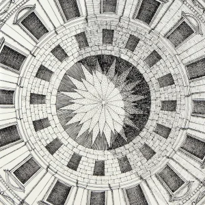 Fornasetti Tavolino Cortile^ Tabelle
