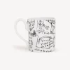 Fornasetti Tazza Alta Matematica^ Set Da Te E Caffe