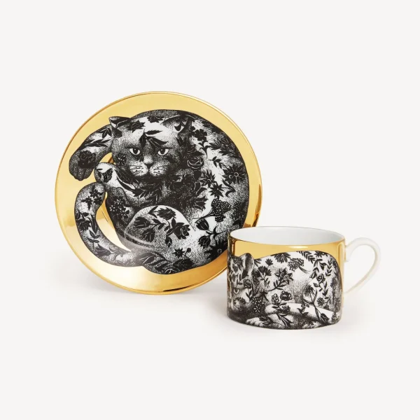 Fornasetti Tazza Da Te Alta Fedelta Fiorato^ Set Da Te E Caffe