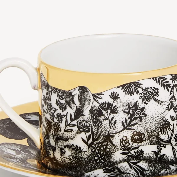 Fornasetti Tazza Da Te Alta Fedelta Fiorato^ Set Da Te E Caffe