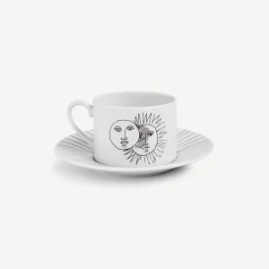 Fornasetti Tazza Da Te Solitario^ Set Da Te E Caffe