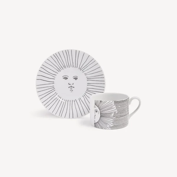 Fornasetti Tazza Da Te Solitario^ Set Da Te E Caffe