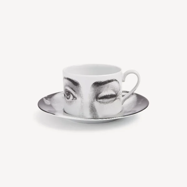 Fornasetti Tazza Da Te Tema E Variazioni L'Antipatico^ Set Da Te E Caffe