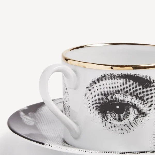 Fornasetti Tazza Da Te Tema E Variazioni L'Antipatico^ Set Da Te E Caffe