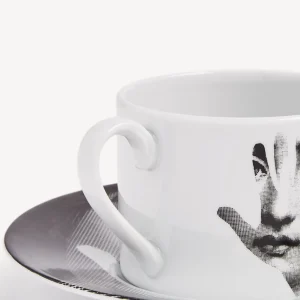 Fornasetti Tazza Da Te Tema E Variazioni Mano^ Set Da Te E Caffe