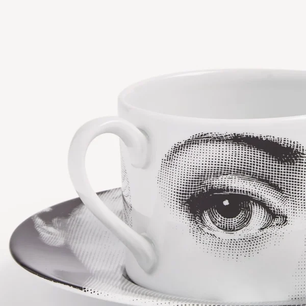 Fornasetti Tazza Da Te Tema E Variazioni L'Antipatico^ Set Da Te E Caffe