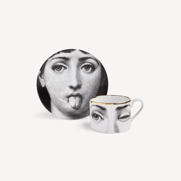 Fornasetti Tazza Da Te Tema E Variazioni L'Antipatico^ Set Da Te E Caffe