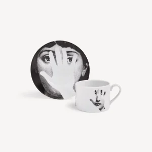 Fornasetti Tazza Da Te Tema E Variazioni Mano^ Set Da Te E Caffe